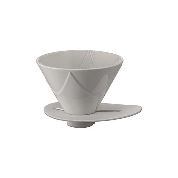 V60 Coffee Dripper MUGEN - Ceramic White