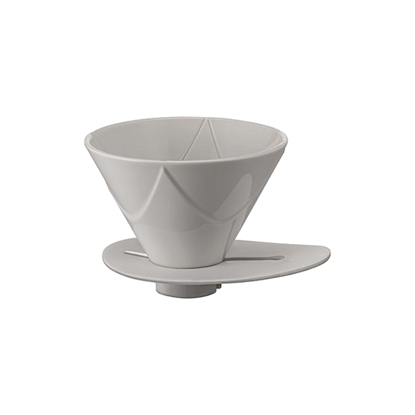 V60 Coffee Dripper MUGEN - Ceramic White