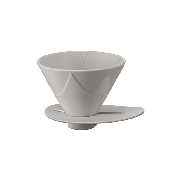 V60 Coffee Dripper MUGEN - Ceramic White