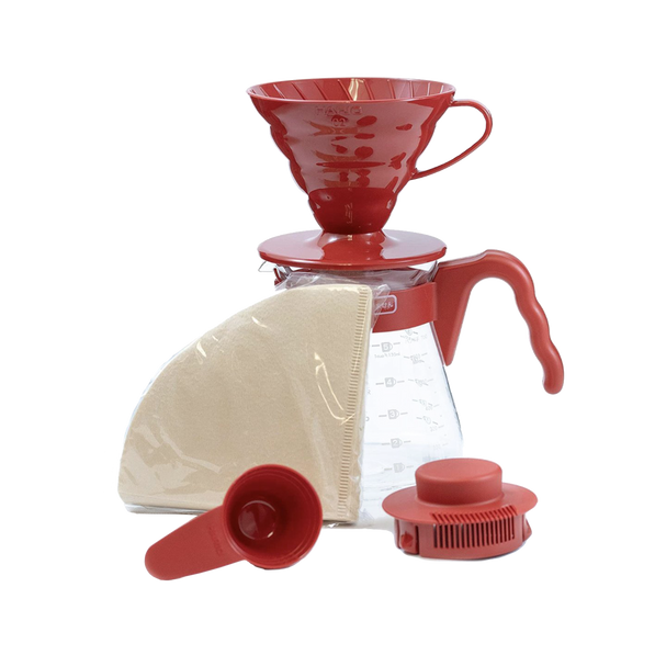 طقم صب V60 02 - أحمر