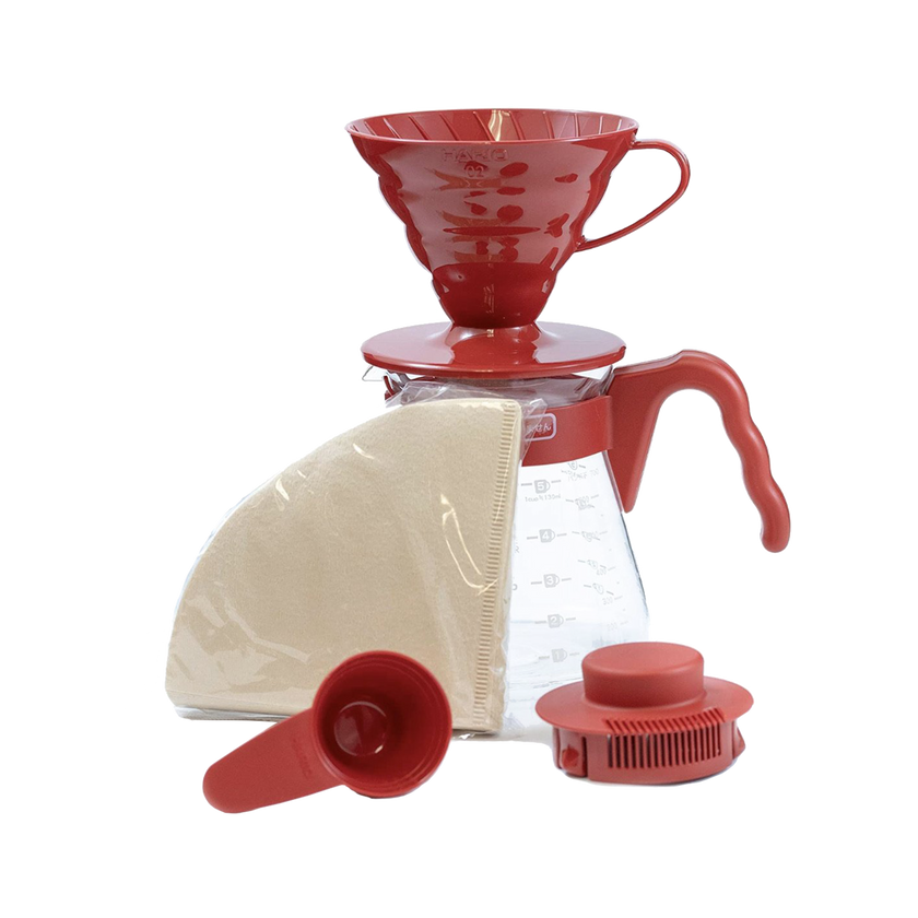 طقم صب V60 02 - أحمر