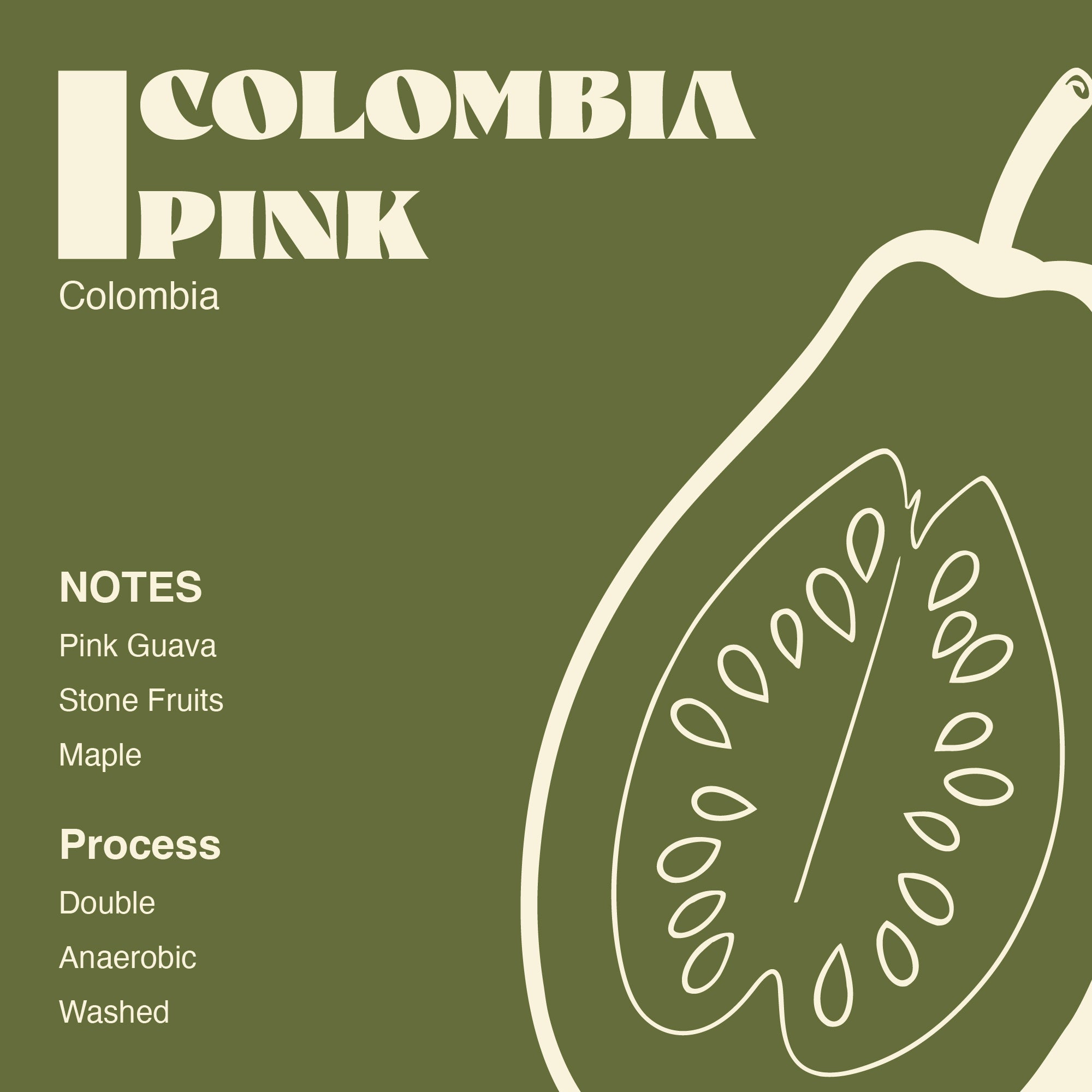 Colombia - Pink